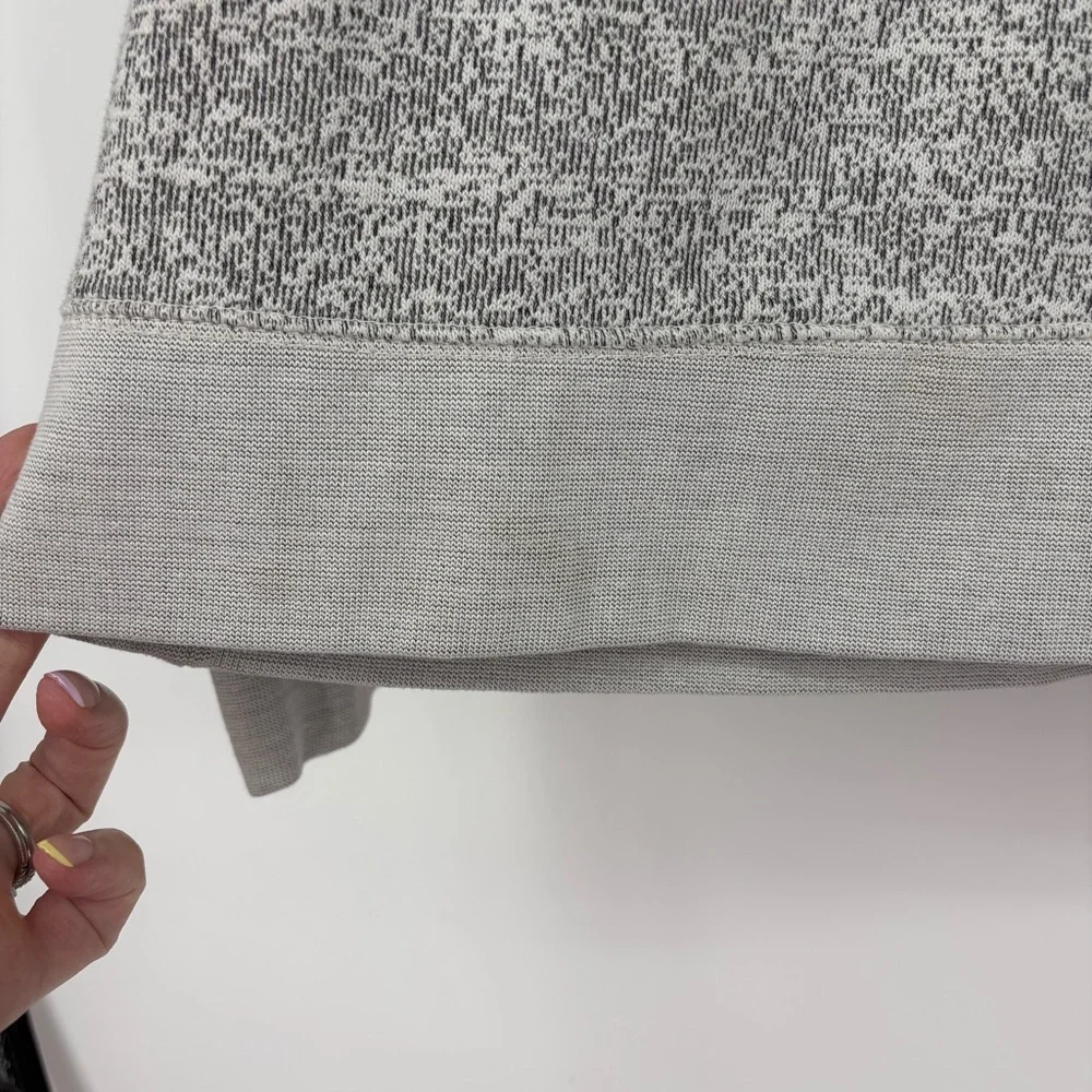 Express Light Gray Turtleneck Pullover